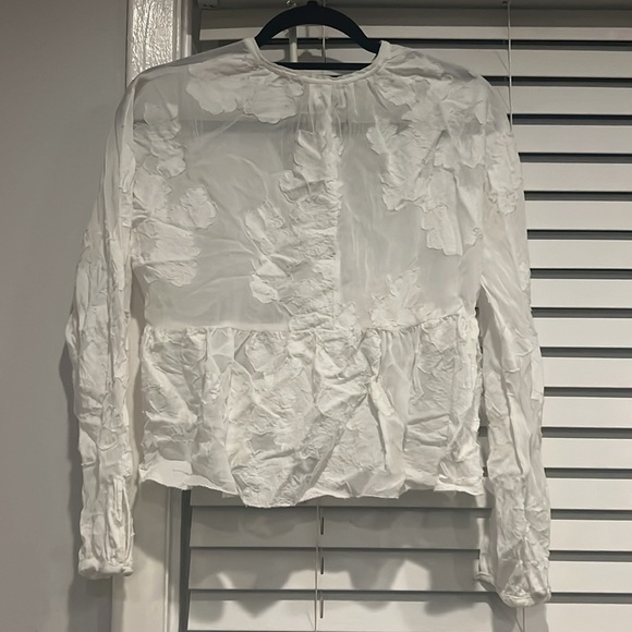 Aritzia Wilfred Peplum Top - Picture 6 of 9